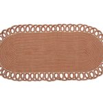 Χαλί γιούτα 1911 (70cm x 160cm) rust SilkFashion