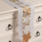 Τραβέρσα 19612 (20cm x 165cm) γκρί SilkFashion