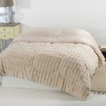 Κουβερτοπάπλωμα burble (240cm x 260cm) cream SilkFashion