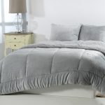 Κουβερτοπάπλωμα solid (240cm x 260cm) silver grey SilkFashion