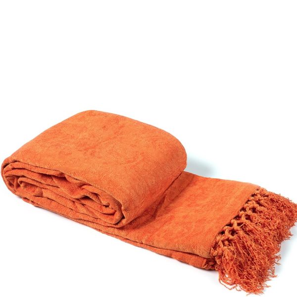 ΡΙΧΤΑΡΙΑ 2001/28 (180cm x 230cm) πορτοκαλί SilkFashion