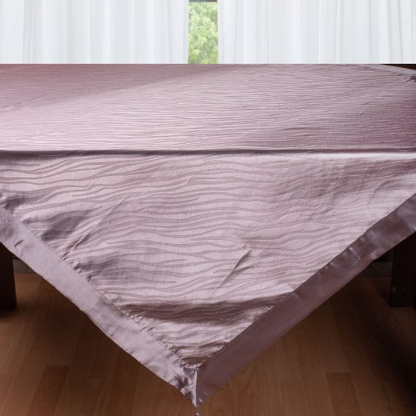Σατέν τραπεζομάντηλο 2009 (160cm x 260cm) μώβ SilkFashion