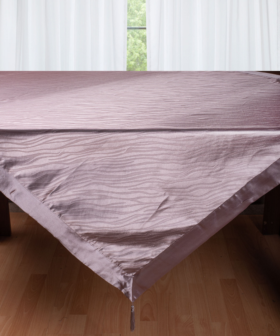 2009mov-3 Σατέν τραπεζομάντηλο 2009 (130cm x 160cm) μώβ SilkFashion - Image 1