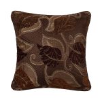 ΜΑΞΙΛΑΡΟΘΗΚΗ 2010-5 (65cm x 65 cm) καφέ SilkFashion