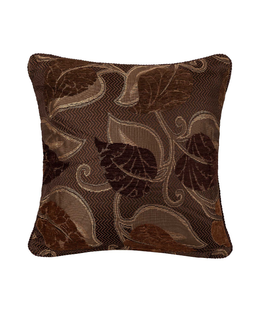 2010-5-1 ΜΑΞΙΛΑΡΟΘΗΚΗ 2010-5 (65cm x 65 cm) καφέ SilkFashion - Image 1