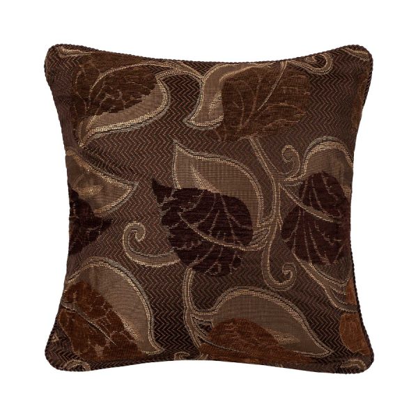 ΜΑΞΙΛΑΡΟΘΗΚΗ 2010-5 (45cm x 45 cm) καφέ SilkFashion