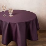 Σατέν ροτόντα 2015 (180cm) μωβ SilkFashion