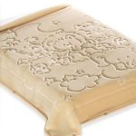 ΚΟΥΒΕΡΤΑ ΙΣΠΑΝΙΑΣ ΚΟΥΝΙΑΣ 110X140 BELPLA STER 520 BEIGE - Image 2