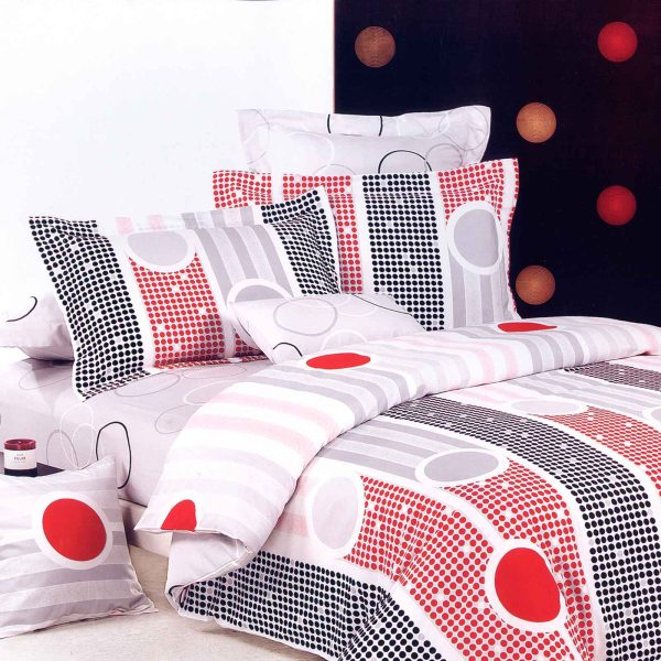 σεντόνια βαμβακοσατέν ( 230cm x 250cm 2x 50cm x 70cm) 2057 SilkFashion