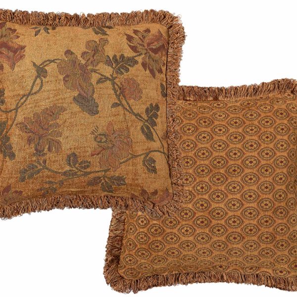 Μαξιλαροθήκη 213 (45cm x 45cm) χρυσό SilkFashion