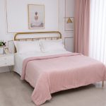 Κουβέρτα με sherpa kotle (220cm x 240cm) old rose SilkFashion