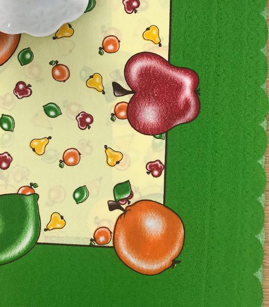 τραπεζομάντηλα 220 ( 90cm x 90cm) πράσινο SilkFashion