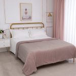 Κουβέρτα με sherpa kotle (170cm x 220cm) syklamen SilkFashion