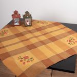 χριστουγεννιάτικο καρέ (90cm x 90cm)  2429β SilkFashion