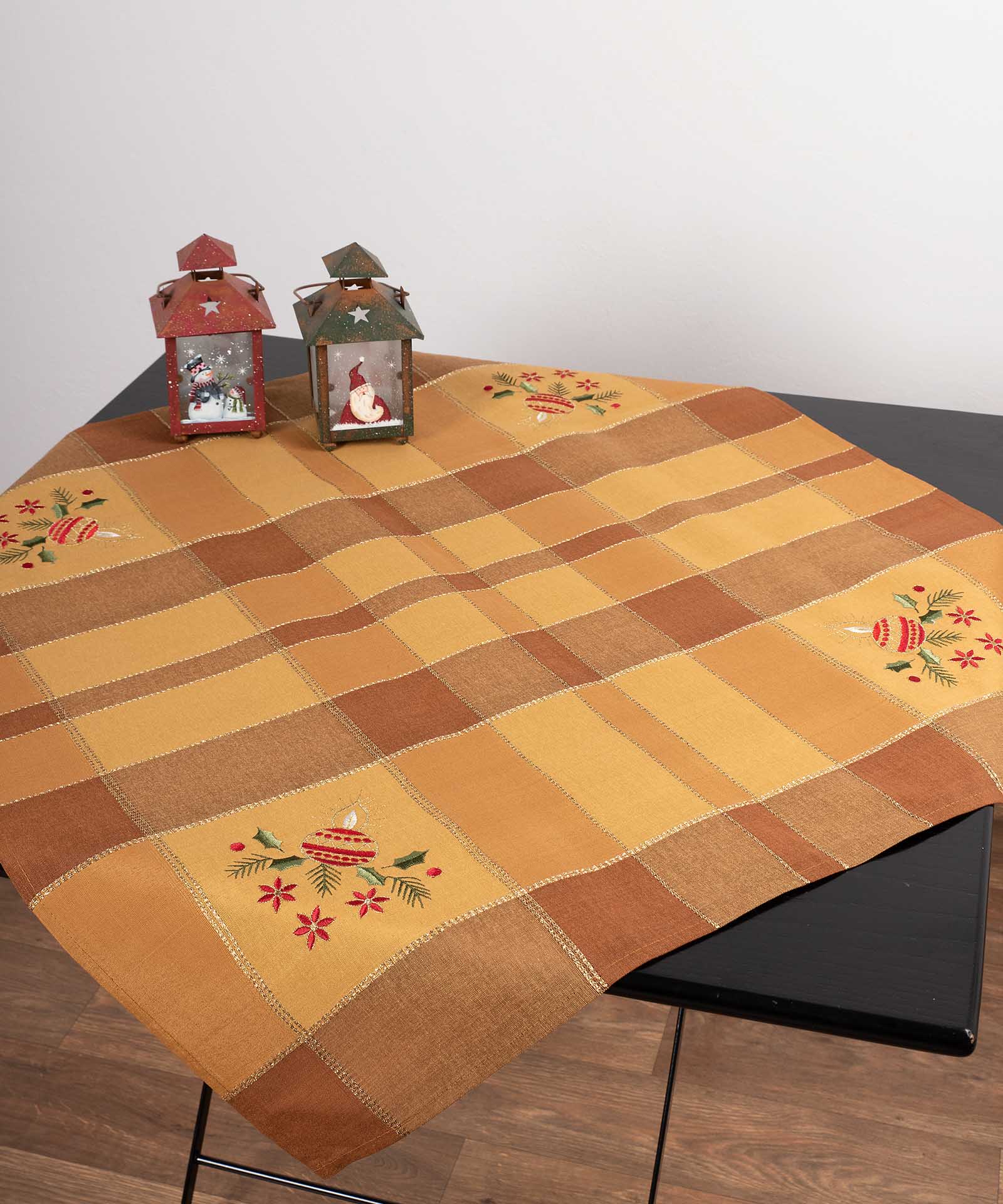 2429b χριστουγεννιάτικο καρέ (90cm x 90cm) 2429β SilkFashion - Image 1