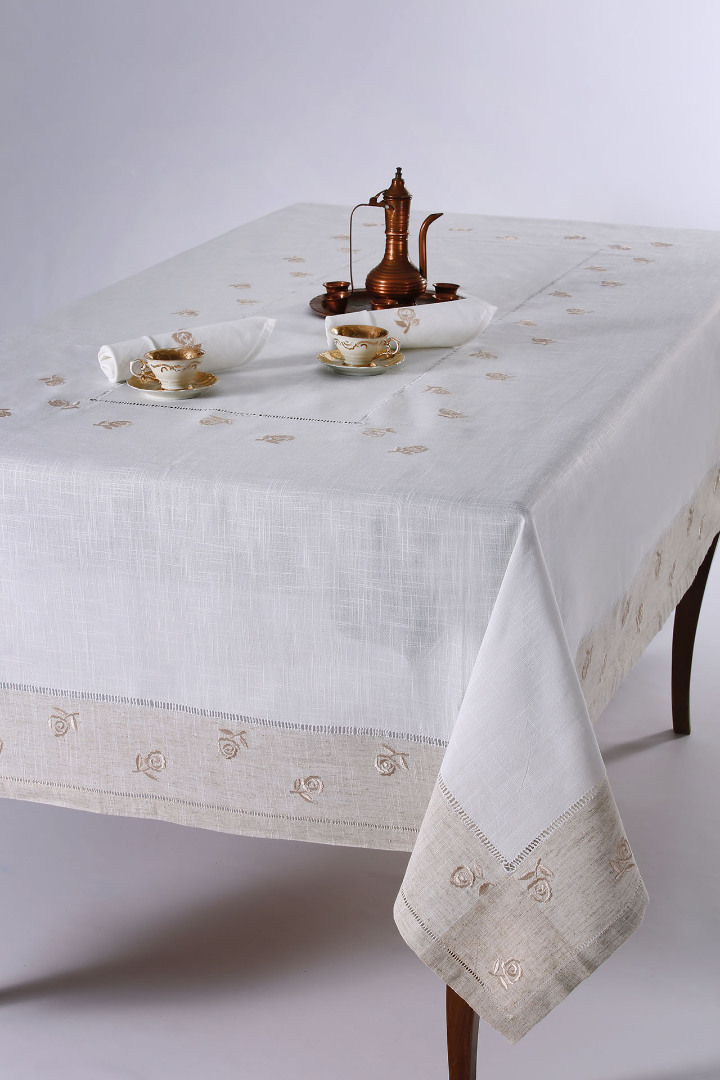 264 Τραπεζομάντηλο 264 (170cm x 270cm) SilkFashion - Image 1