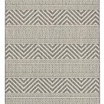 ΧΑΛΙ ETHNIK  7525D  GREY-ECRU - 070X140  NewPlan