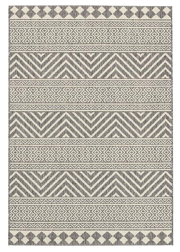 27aacdbb0cf34b949e79c4c477abd1cd ΧΑΛΙ ETHNIK 7525D GREY-ECRU - 160X230 NewPlan - Image 1