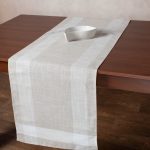 Τραβέρσα 2844 (48cm x 150cm) Γκρι SilkFashion