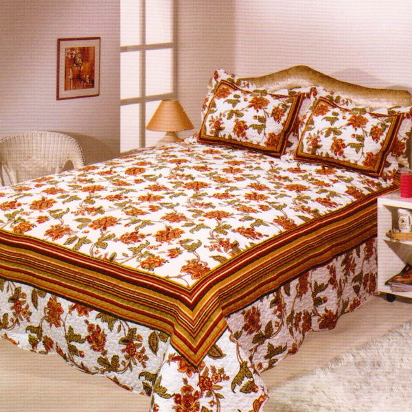 ΚΟΥΒΕΡΛΙ σετ (220cm x 240cm + 2 x 50cm x 70cm) 29-4 SilkFashion