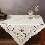 Καρέ κοφτό 3000-1 (90cm x 90cm) Μπέζ SilkFashion