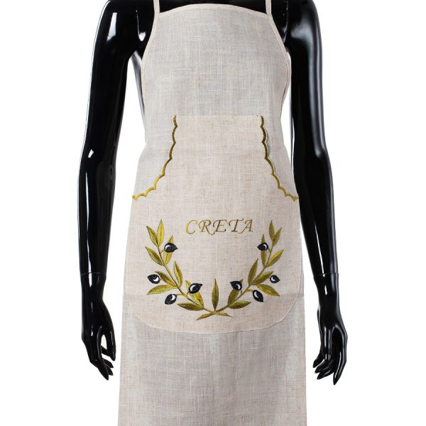 Ολόσωμη ποδιά 3012 (54cm x 78cm) CRETA SilkFashion