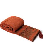 ΡΙΧΤΑΡΙΑ 301 (150cm x 180cm) κεραμιδί SilkFashion