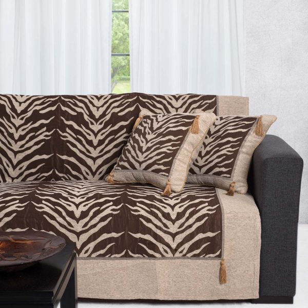 ΡΙΧΤΑΡΙΑ 306 (180cm x 180cm / 180cm x 250cm / 180cm x 300cm) ivory SilkFashion