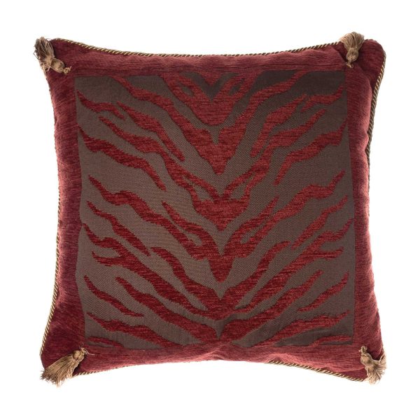 ΜΑΞΙΛΑΡΟΘΗΚΗ  306 (45cm x 45 cm) κόκκινο SilkFashion