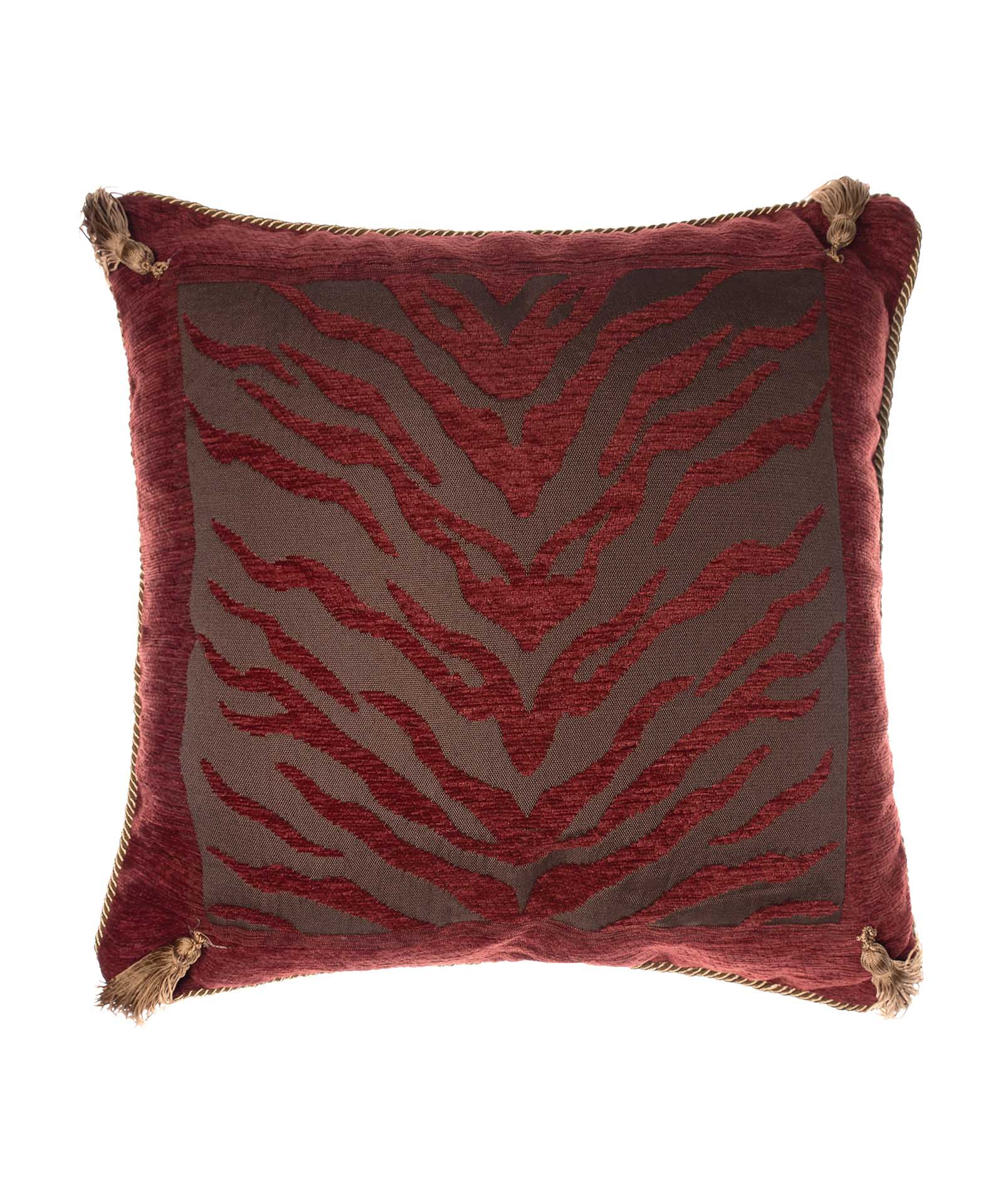 306kokkino-1 ΜΑΞΙΛΑΡΟΘΗΚΗ 306 (45cm x 45 cm) κόκκινο SilkFashion - Image 1