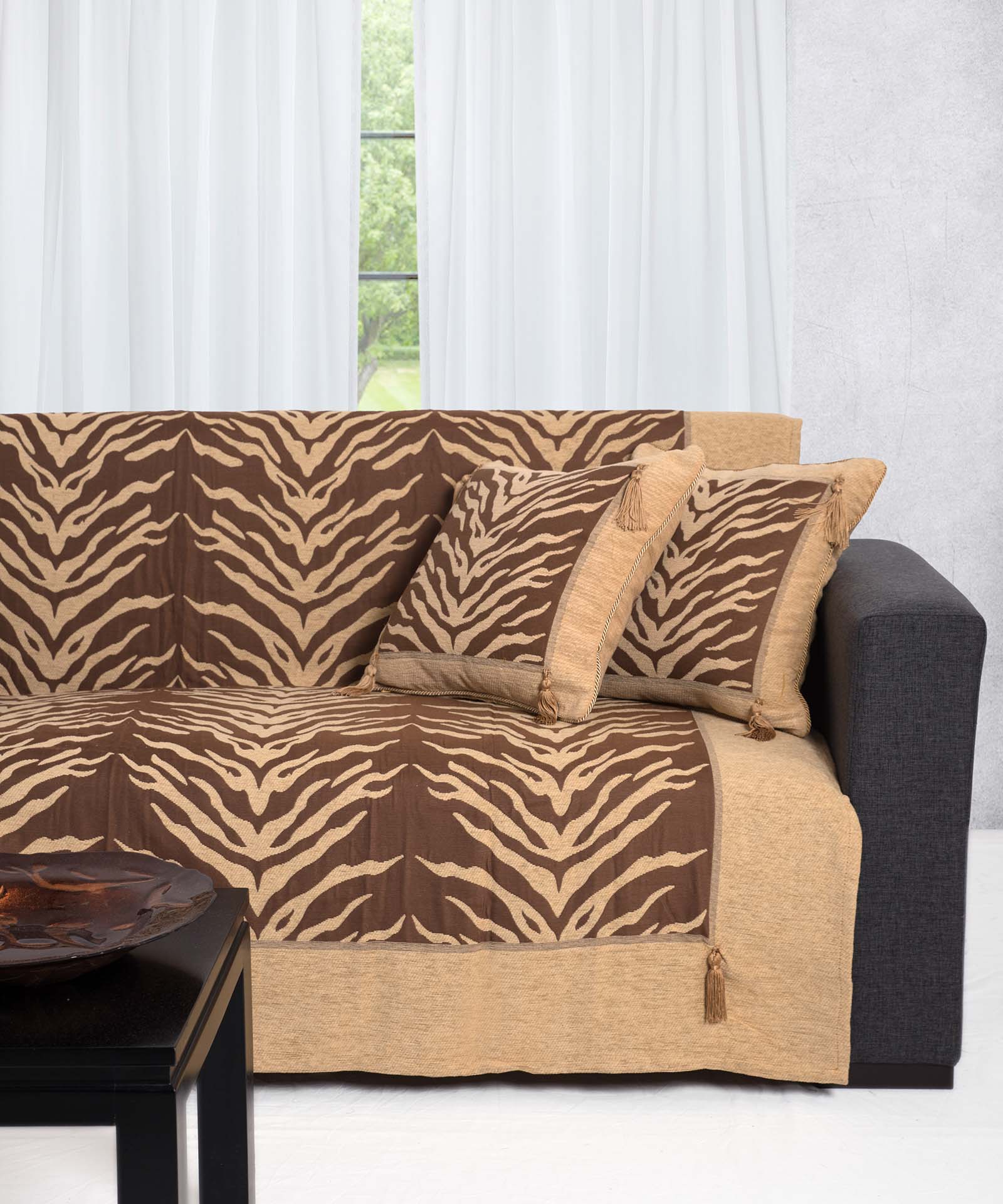 306xryso ΡΙΧΤΑΡΙΑ 306 (180cm x 180cm / 180cm x 250cm / 180cm x 300cm) χρυσό SilkFashion - Image 1