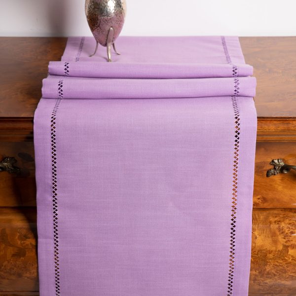 τραπεζομάντηλα (140cm x 140cm) 3096 λιλά SilkFashion