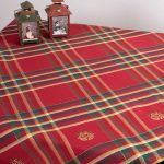 χριστουγεννιάτικο τραπεζομάντηλο (180cm x 180cm)  3194 SilkFashion