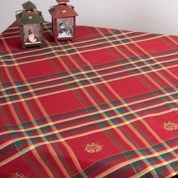 χριστουγεννιάτικο τραπεζομάντηλο (180cm x 180cm)  3194 SilkFashion