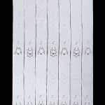 κουρτίνα 329 (160cm x 270cm) λευκή με τούνελ SilkFashion