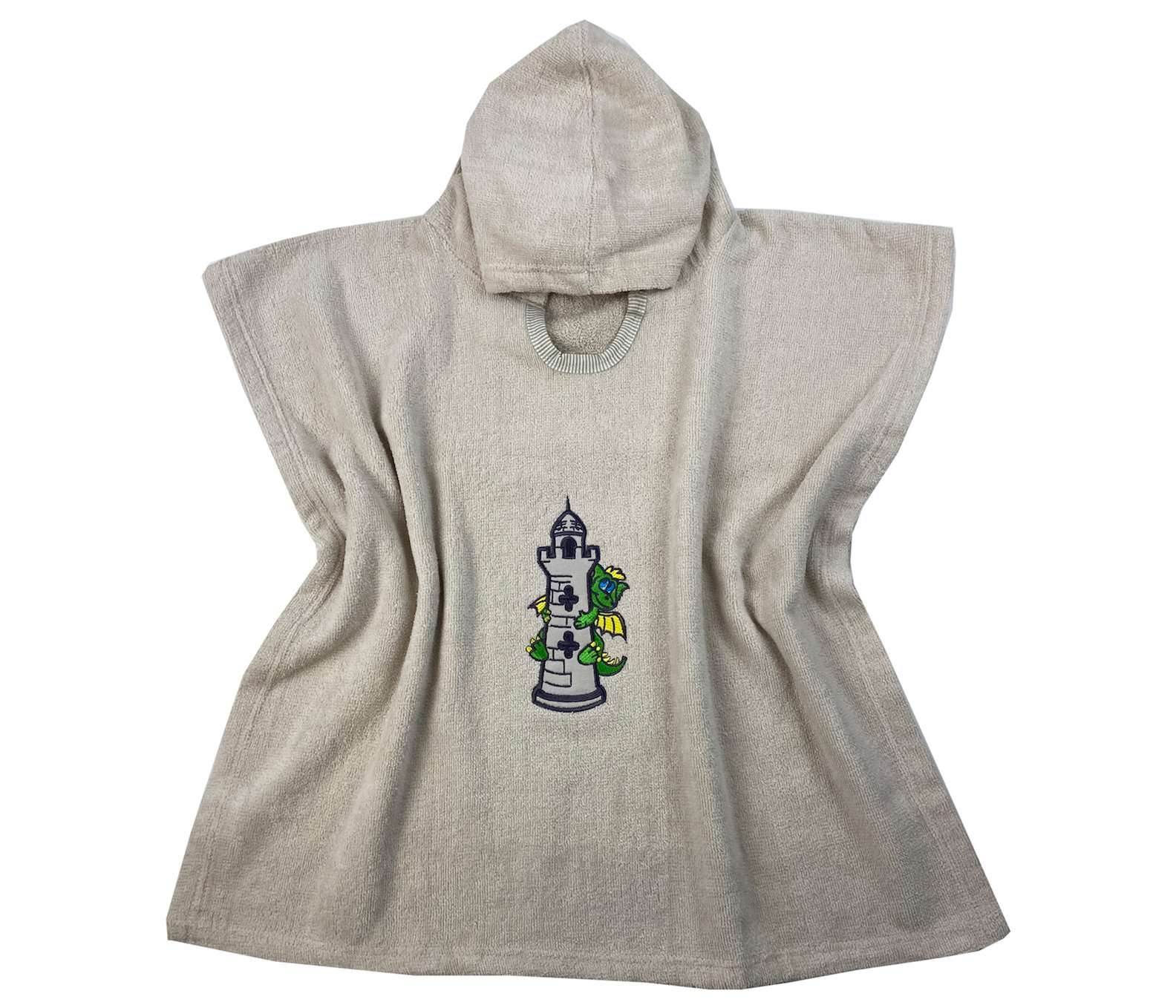 349-11029 Παιδικό Πόντσο 2-4 Ετών dragon 55X110 Astron Italy - Image 1