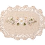 Σουπλά (1 τεμάχιο) 3509 (28cm x 45cm) oval SilkFashion