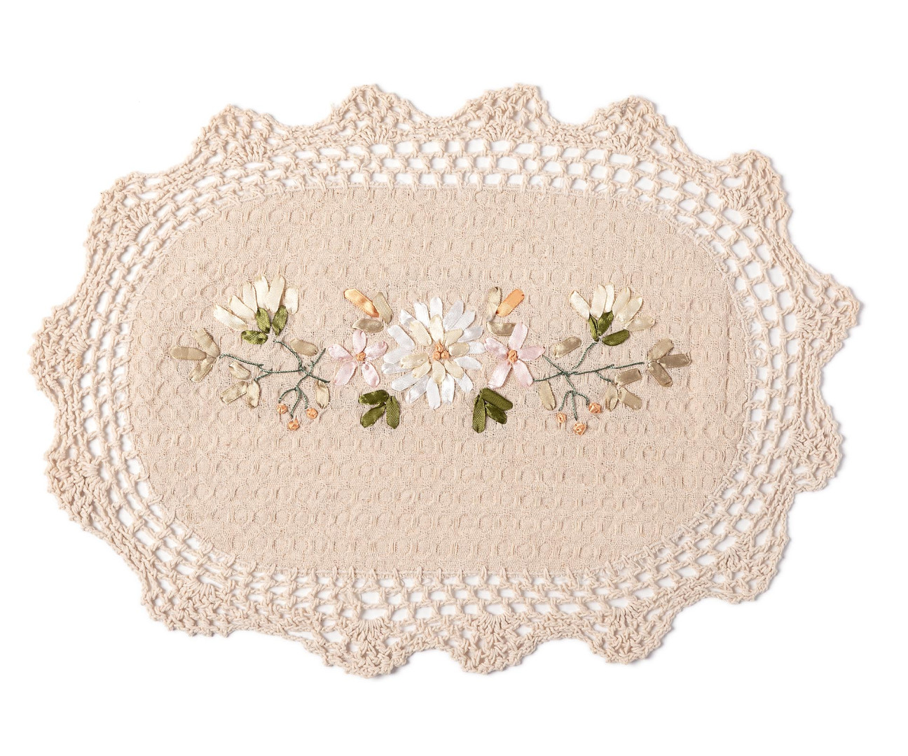 3509oval Σουπλά (1 τεμάχιο) 3509 (28cm x 45cm) oval SilkFashion - Image 1