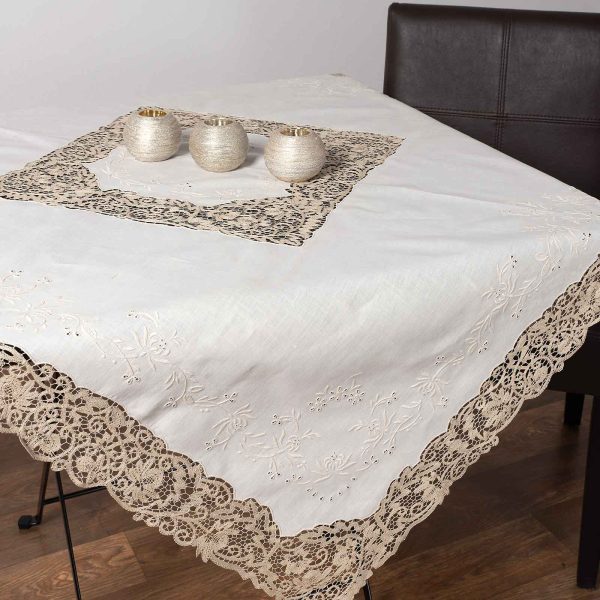 τραπεζοκαρέ (140cm x 140cm) 366 SilkFashion