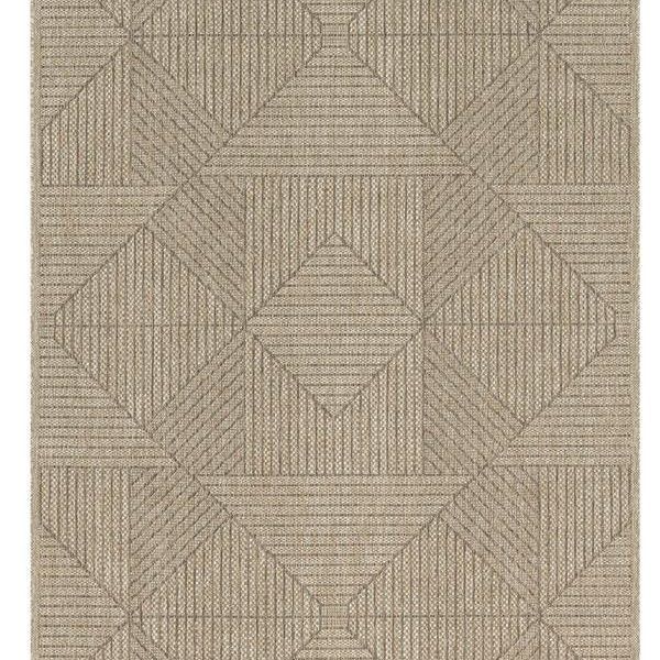 ΧΑΛΙ ETHNIK  2011C BROWN/CARAMEL BEIGE - 160X230  NewPlan