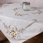 Τραπεζοκαρέ ροκοκό (135cm x 135cm) 3704 SilkFashion