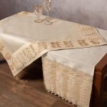 τραβέρσα (40cm X 170cm) 3819 πλισέ ecru SilkFashion