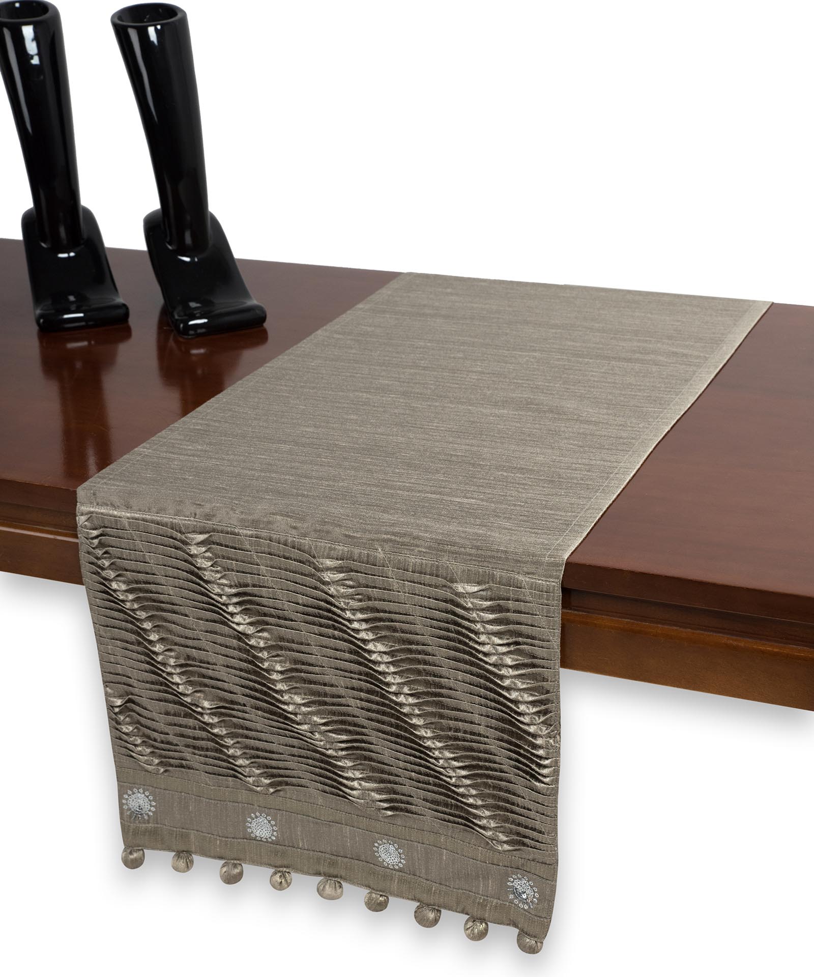 3819ladi τραβέρσα (40cm X 170cm) 3819 λαδί SilkFashion - Image 1