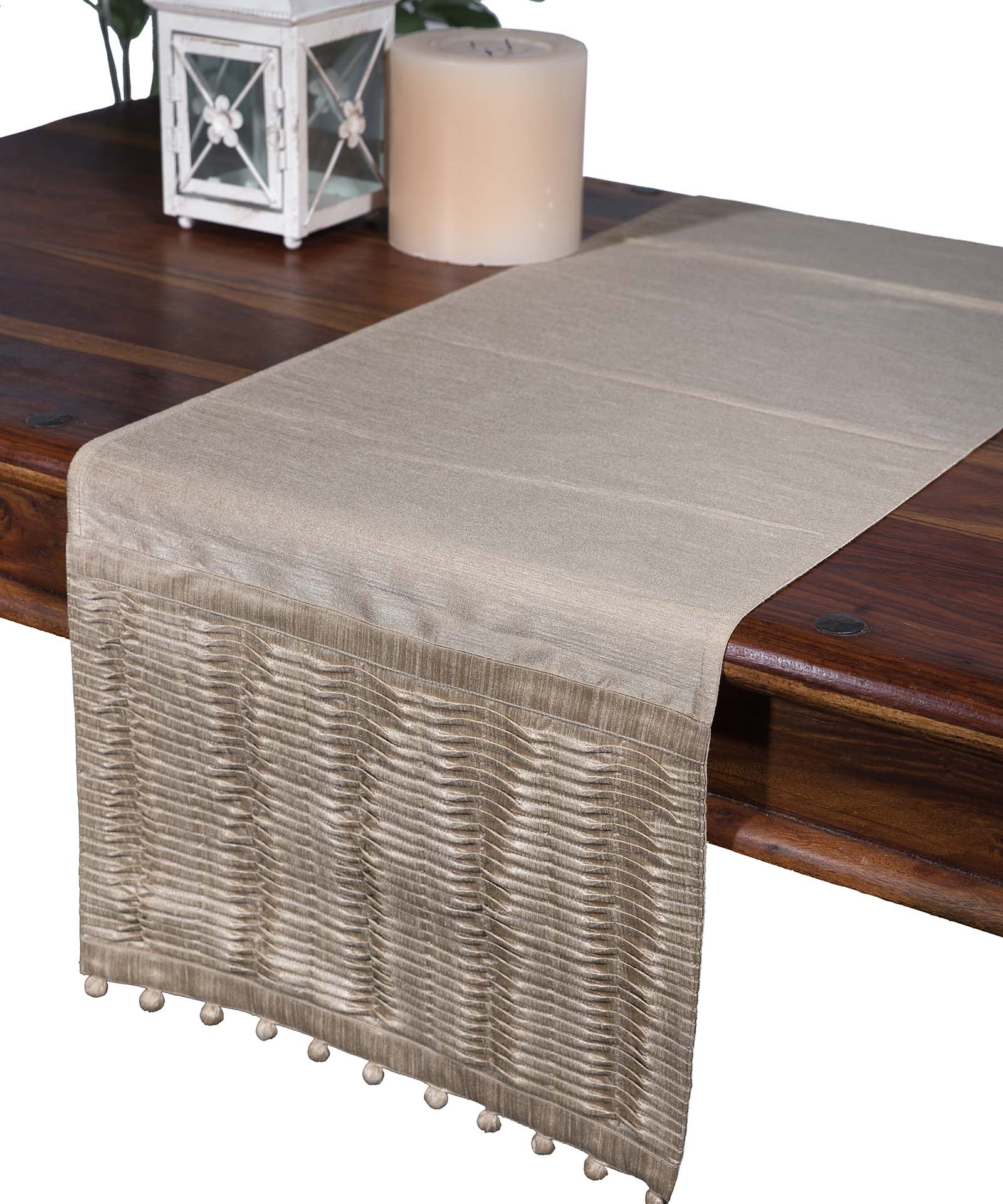 3819pliseivory-2 καρέ (85cm X 85cm) 3819 πλισέ ivory SilkFashion - Image 1