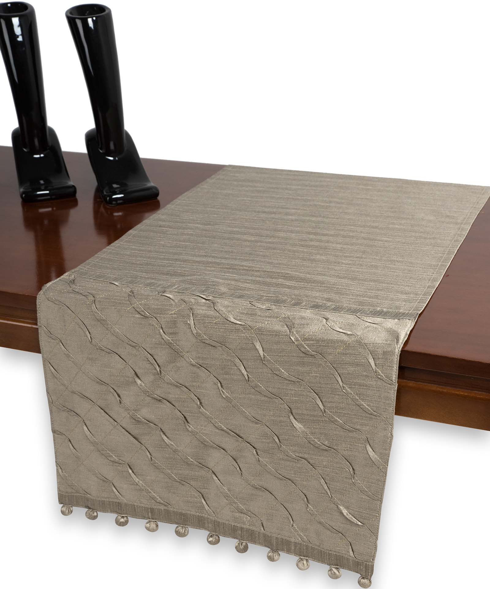 3874ladi-1 τραβέρσα (40cm X 170cm) 3874 λαδί SilkFashion - Image 1