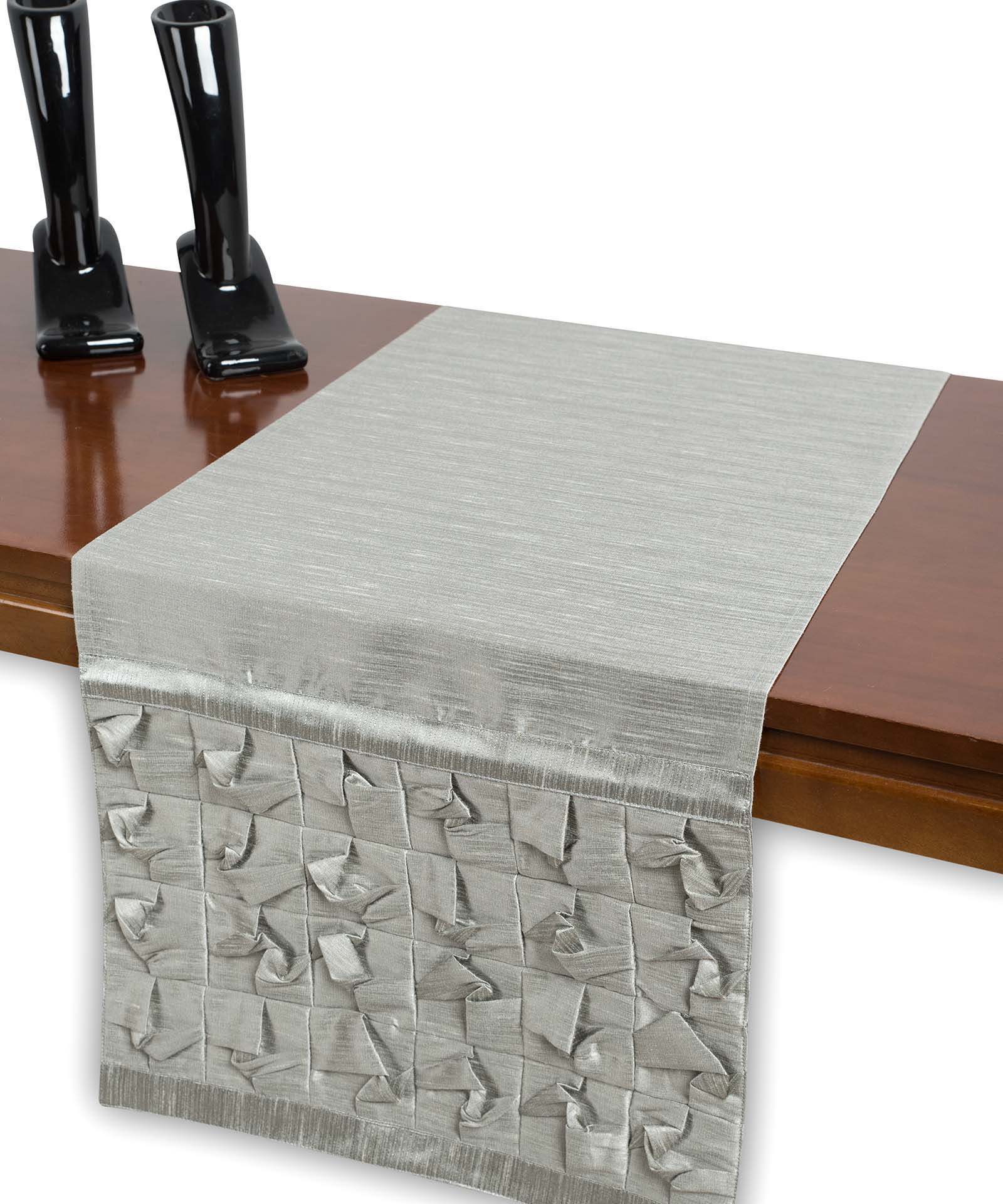 3918gkri-2 καρέ (85cm X 85cm) 3918 γκρι SilkFashion - Image 1