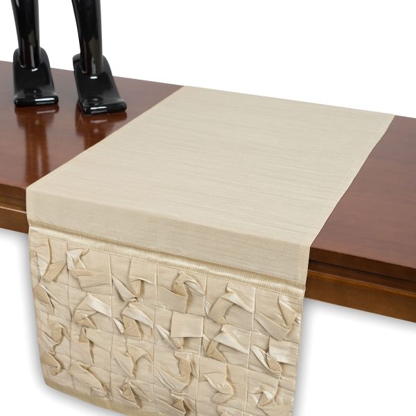 καρέ  (85cm X 85cm) 3918 ivory SilkFashion