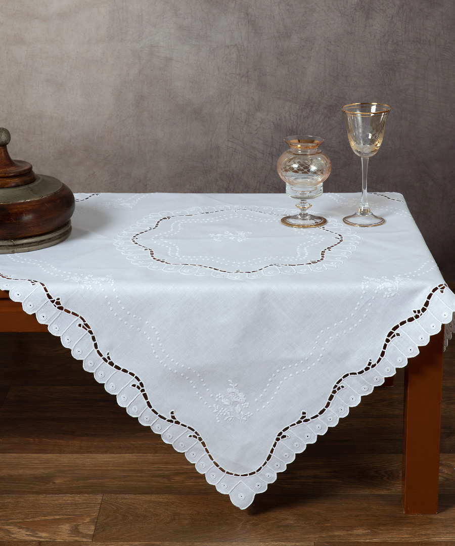 395 Χειροποίητο καρέ 395 (90cm x 90cm) SilkFashion - Image 1