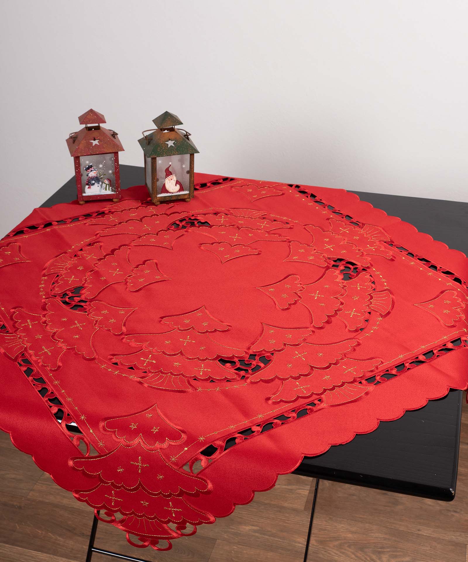 406-8 χριστουγεννιάτικο καρέ (90cm x 90cm) 406-8 SilkFashion - Image 1