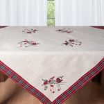 χριστουγεννιάτικο τραπεζομάντηλο (140cm x 180cm) 4095 SilkFashion